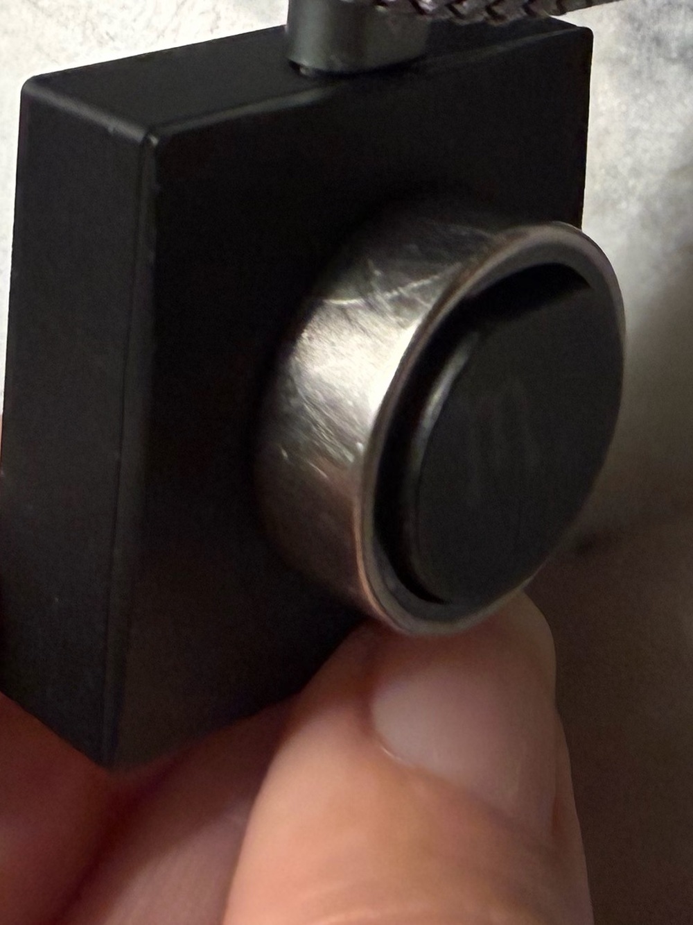 Ultrahuman Air Ring.   Titanium.   Size 8